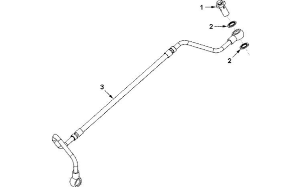 燃油濾清器連接管路-康明斯柴油發(fā)電機組零件圖.png