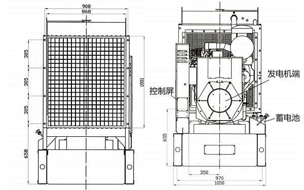 C200D5康明斯發(fā)電機(jī)組正視圖.png