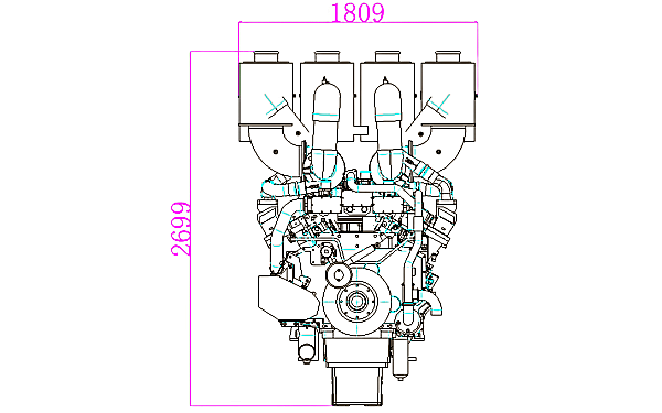 QSK60-G4康明斯發(fā)動機外形正面尺寸圖.png