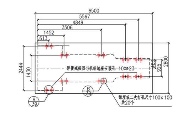 外置彈簧減震器預(yù)埋螺栓孔布置示意圖.png