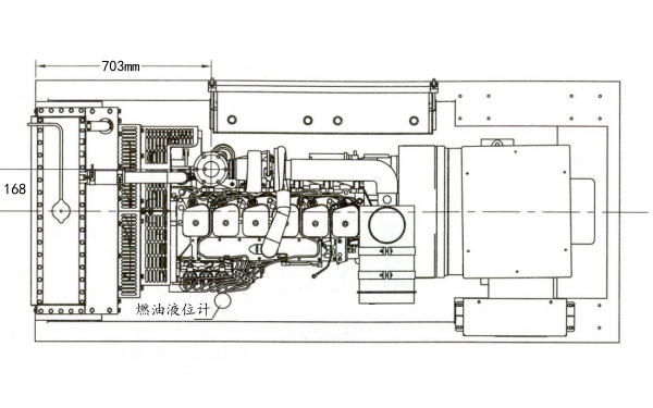 C100D5康明斯發(fā)電機(jī)組外觀平面圖.png