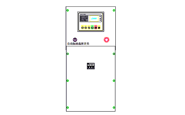 康明斯柴油發(fā)電機(jī)組控制屏外觀示意圖.png