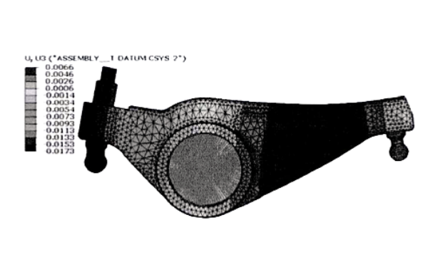 柴油機(jī)排氣搖臂剛度計(jì)算模型.png