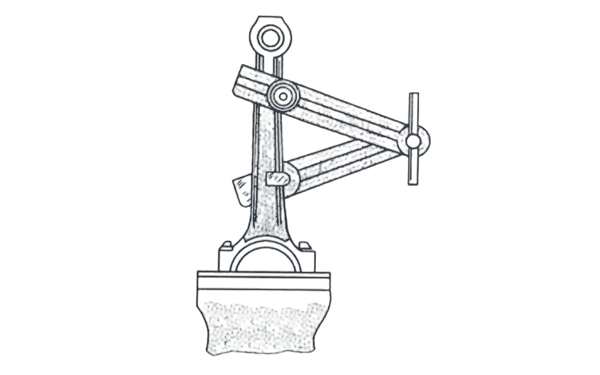 連桿扭曲使用杠桿夾校正圖-柴油發(fā)電機(jī)組.png