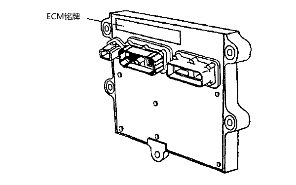 康明斯柴油機(jī)ECM銘牌.png