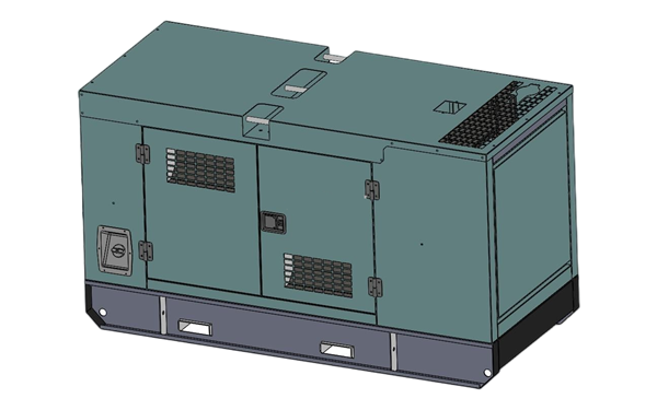 電友款靜音柴油發(fā)電機(jī)組模型背面視圖.png