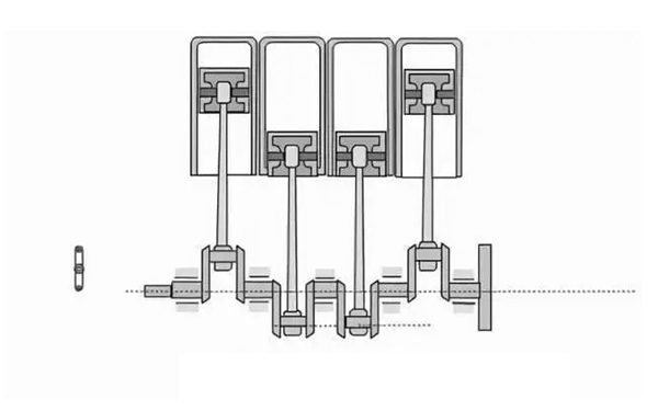 四缸機(jī)曲拐布置圖-柴油發(fā)動機(jī).png