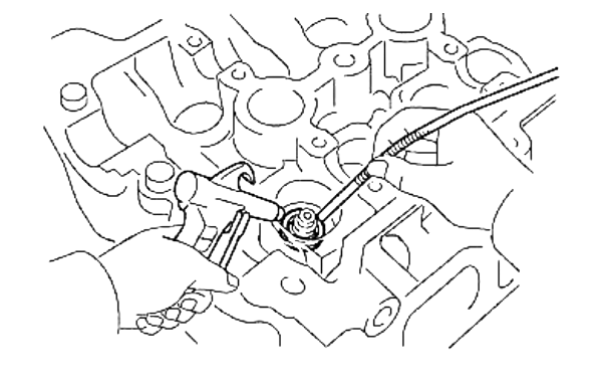 柴油機(jī)氣門彈簧座平墊圈拆卸.png