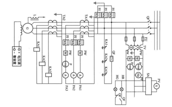 柴油發(fā)電機(jī)控制屏一次電路圖.png