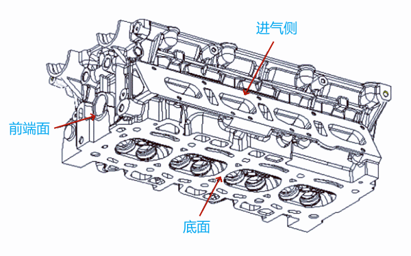 柴油機(jī)氣缸蓋底面圖.png