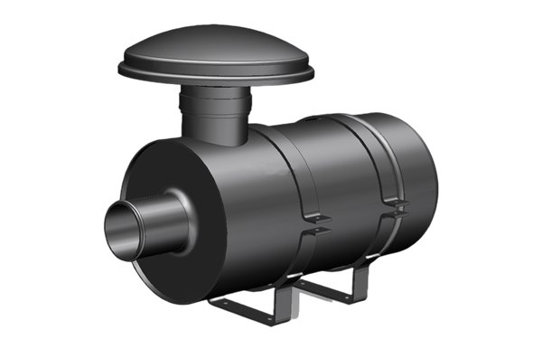 空氣濾清器出風(fēng)口三維圖-柴油發(fā)電機(jī)組.png