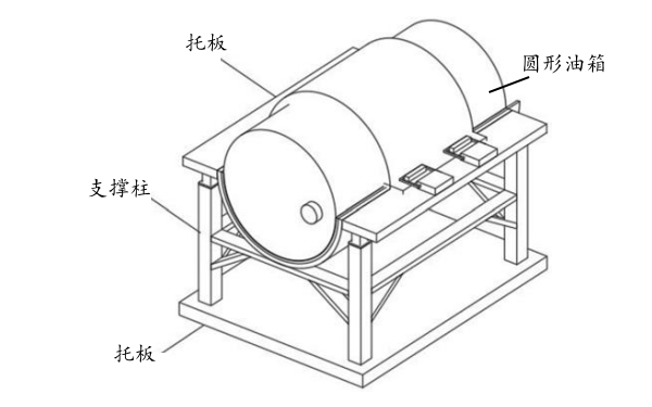 柴油發(fā)電機組抗震油箱結(jié)構安裝圖.png