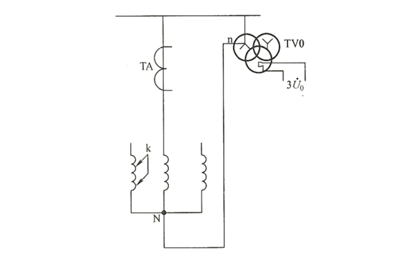 發(fā)電機匝間短路保護電壓互感器接線原理圖.png