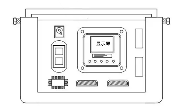 柴油發(fā)電機(jī)組控制屏面板示意圖.png