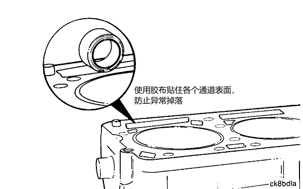 氣缸蓋冷卻液通道和機(jī)油油道防護(hù)方法.png