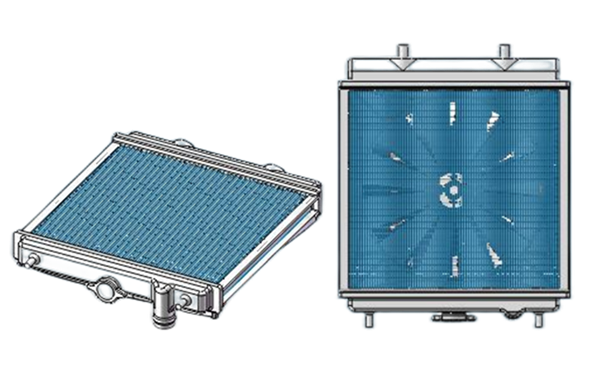 散熱水箱模型圖-柴油發(fā)電機(jī)組.png