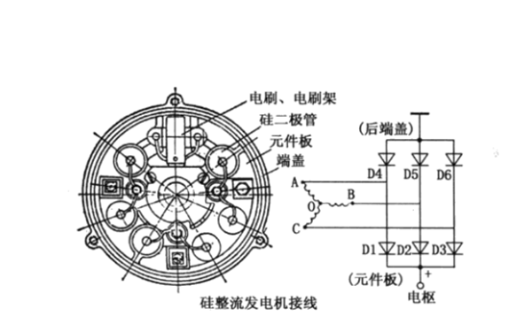 起動機接線圖-柴油發(fā)電機組.png