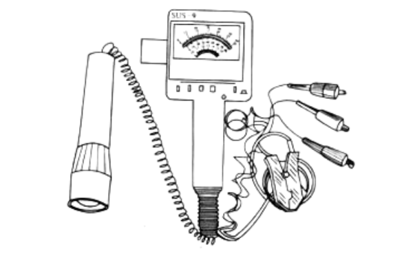 發(fā)動(dòng)機(jī)閃光燈測(cè)試儀上的正時(shí)燈.png