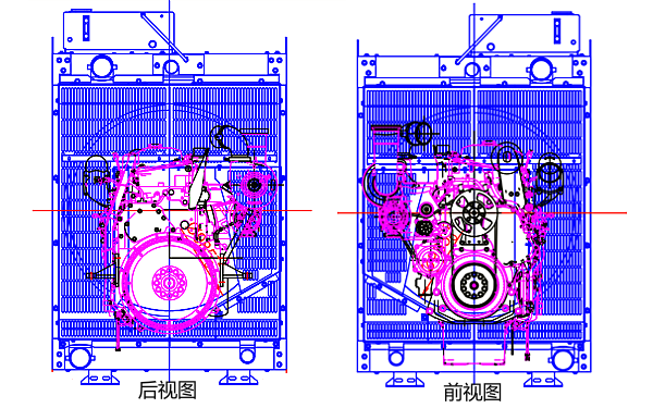 QSZ13-G5東風(fēng)康明斯柴油發(fā)動機(jī)前后主視圖.png