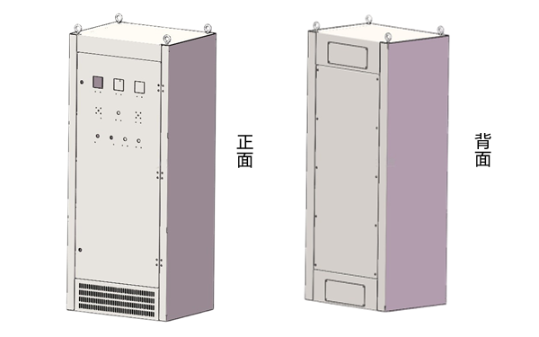 雙電源轉(zhuǎn)換柜（ATS）軸測圖-柴油發(fā)電機(jī)組.png