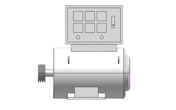 三相交流發(fā)電機(jī)正視圖（帶控制箱）.png