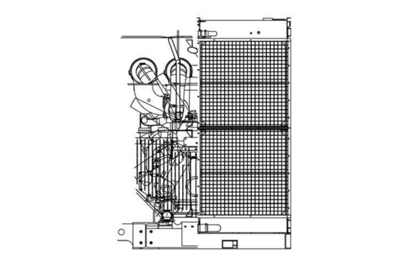 電噴型康明斯發(fā)電機(jī)組水箱散熱器外觀(guān)圖.png