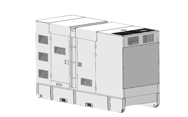 靜音箱型發(fā)電機(jī)組總裝軸測(cè)圖.png