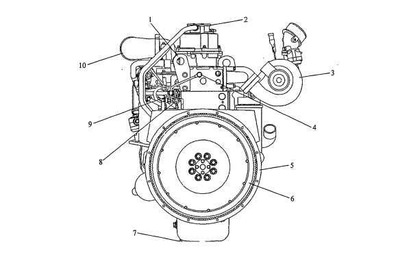 柴油發(fā)電機(jī)的后視圖.png