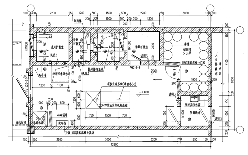 人防發(fā)電機(jī)房平面安裝放大圖.png