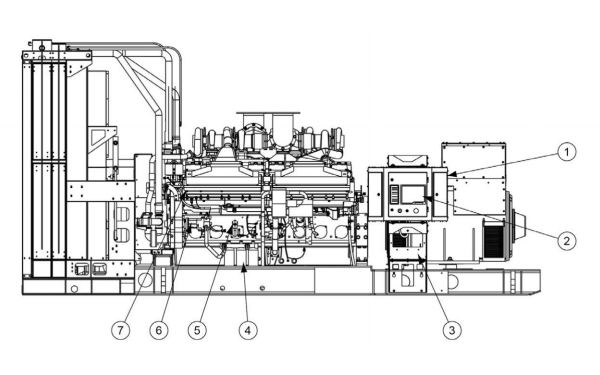 康明斯發(fā)電機組左視結(jié)構(gòu)圖.png