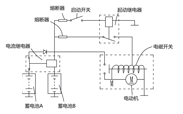 柴油機(jī)啟動(dòng)系統(tǒng)電路圖.png