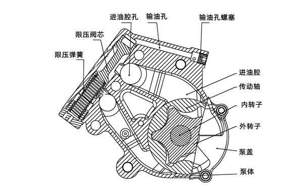 機(jī)油泵結(jié)構(gòu)圖-柴油發(fā)電機(jī)組.png