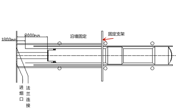 發(fā)電機(jī)房鋼制煙囪施工圖.png