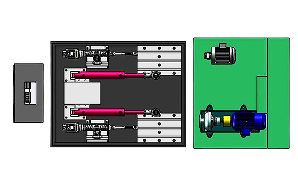 磨合試驗(yàn)臺俯視圖-柴油發(fā)電機(jī)組.png